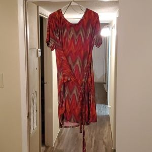 ❤Michael  Kors Multi Colored Tied Dress❤